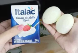 receita de maionese com ovo cozido e creme de leite